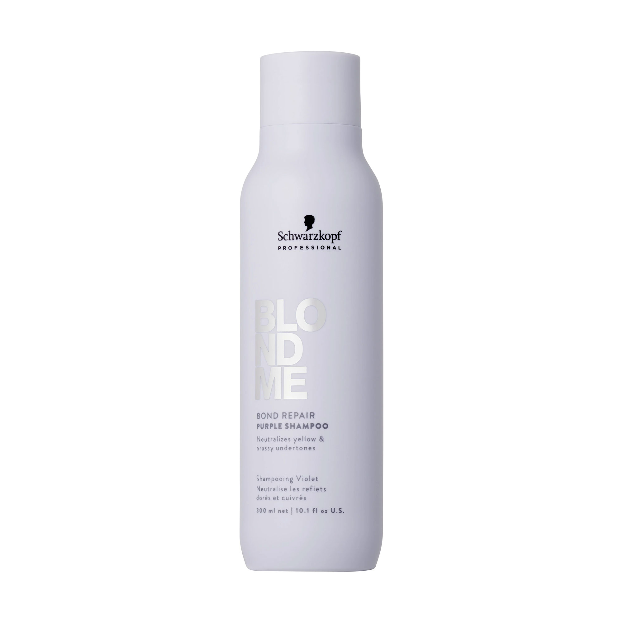 Фіолетовий шампунь Schwarzkopf Professional BlondMe Bond Repair Purple Shampoo для світлого волосся, 300 мл